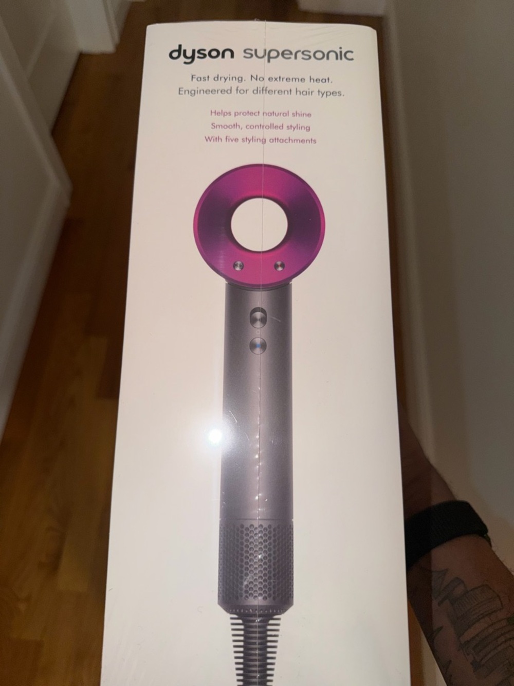 Dyson Supersonic Hair Dryer - Purple and Blue Accents